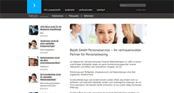 Desktop Screenshot of bejob.de