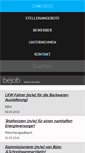 Mobile Screenshot of bejob.de