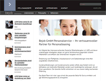 Tablet Screenshot of bejob.de
